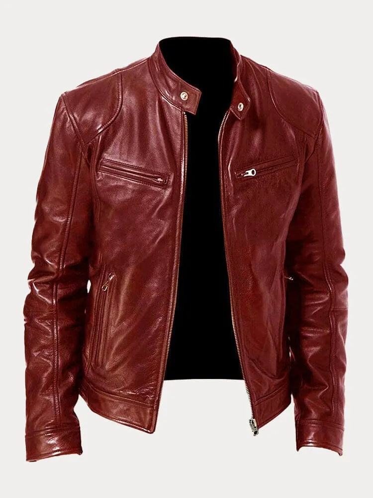 Tobias™ - Casual leren jack