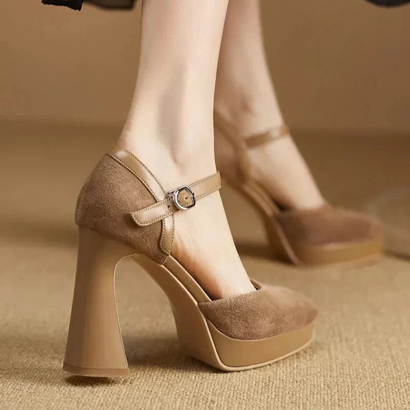 Celeste Elegante Mary Janes