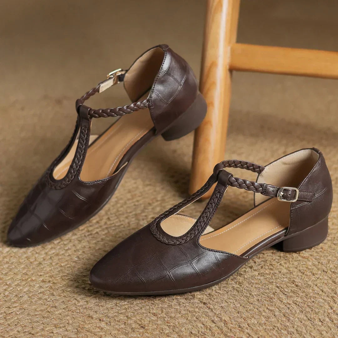 Kepa Leren Mary Janes