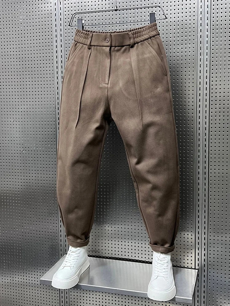 Mathieu - Elegante gevlekte broek