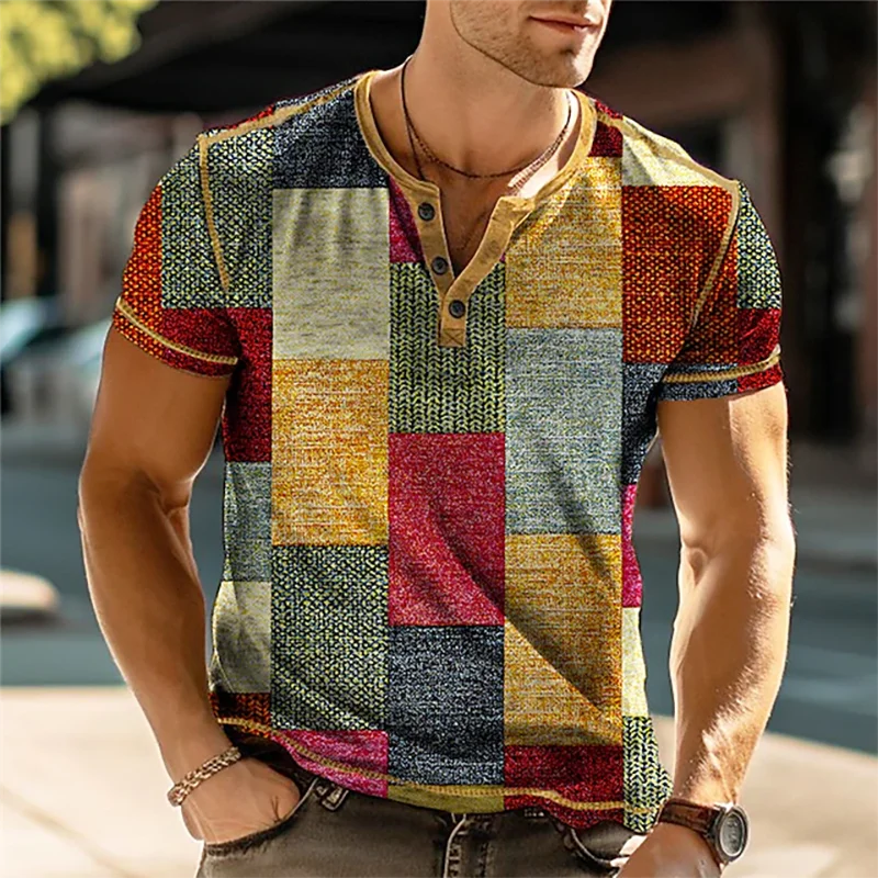 Andreas™ MULTIKLEUR POLO IN MODERNE STIJL