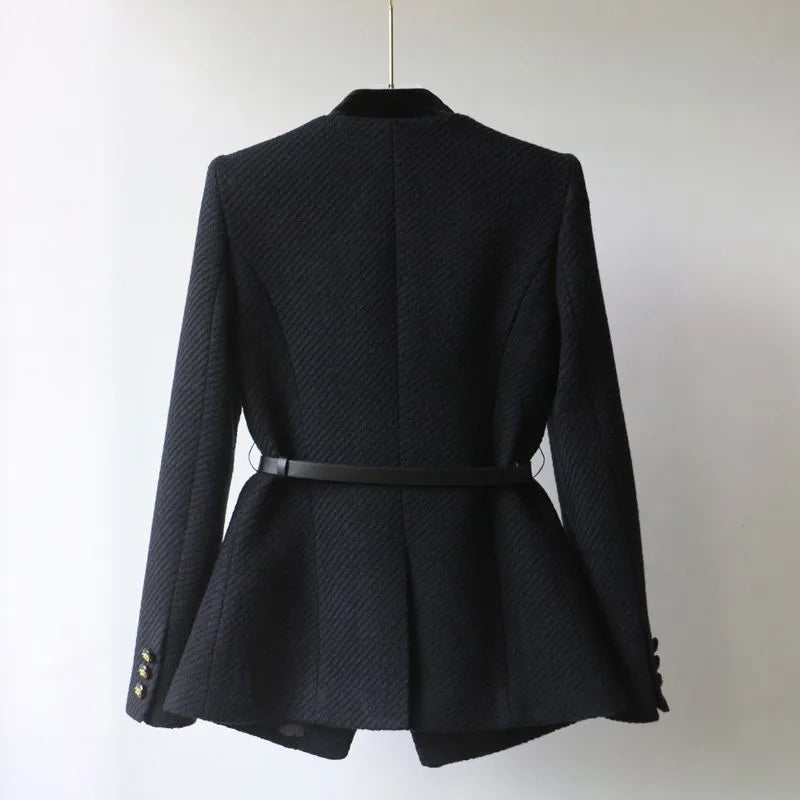 Beatrice Wollen Jas | Tijdloze Elegantie