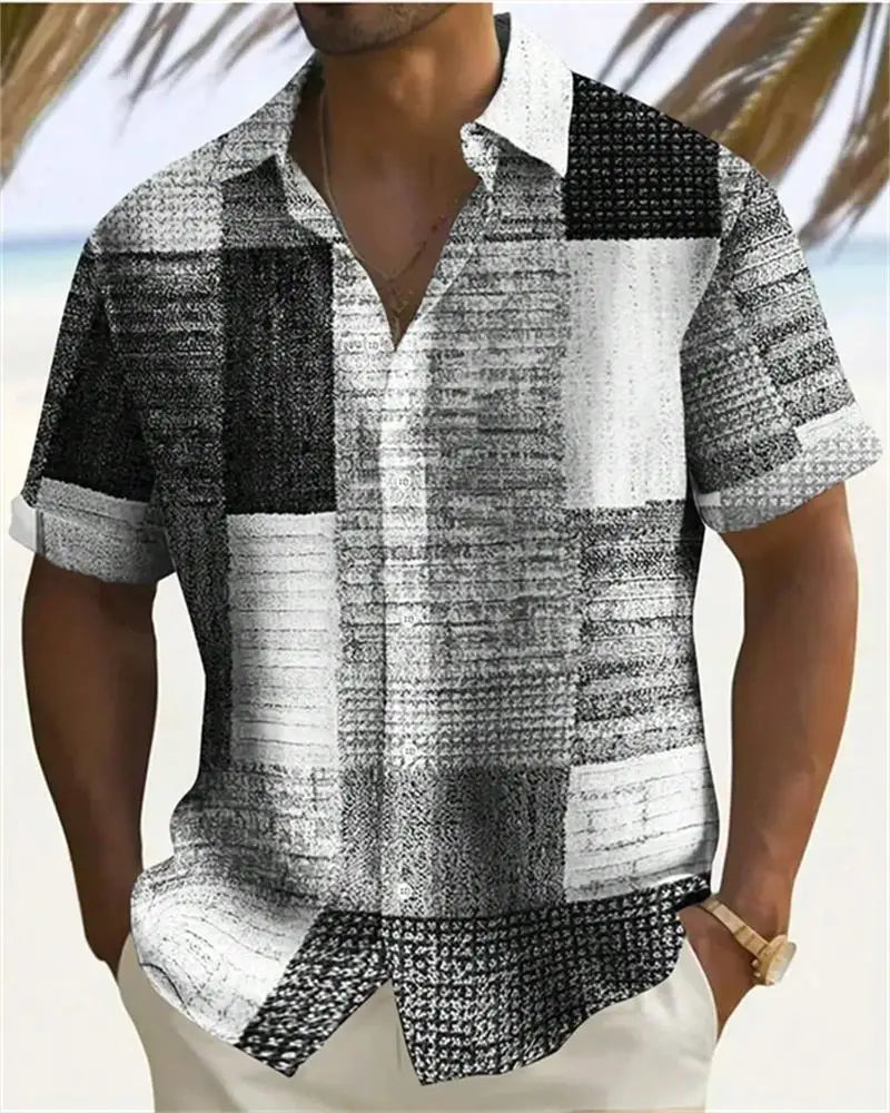 Fred™ MULTIKLEUR POLO IN MODERNE STIJL