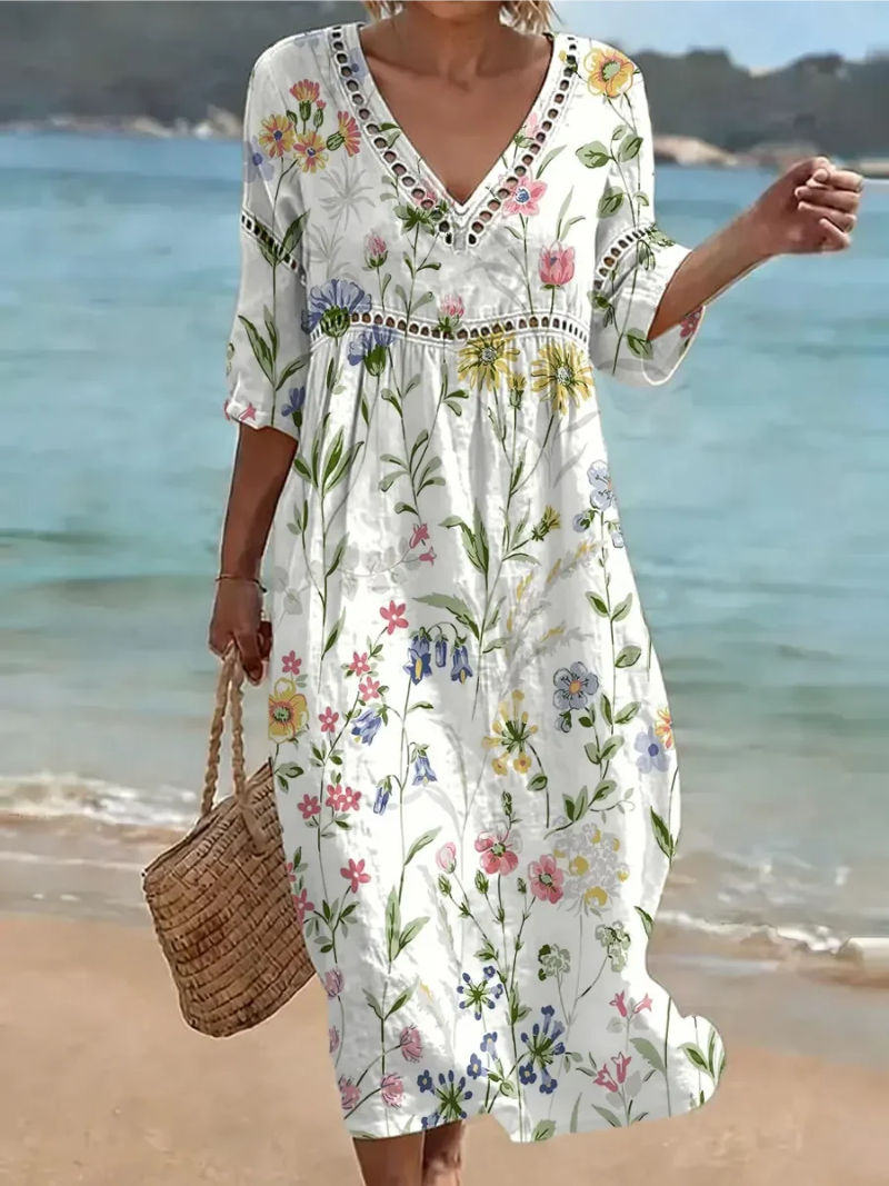 Lina – Jurk met bloemenprint