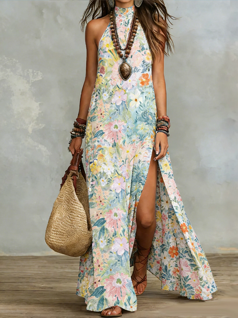 Elina – Jurk bloemenprint