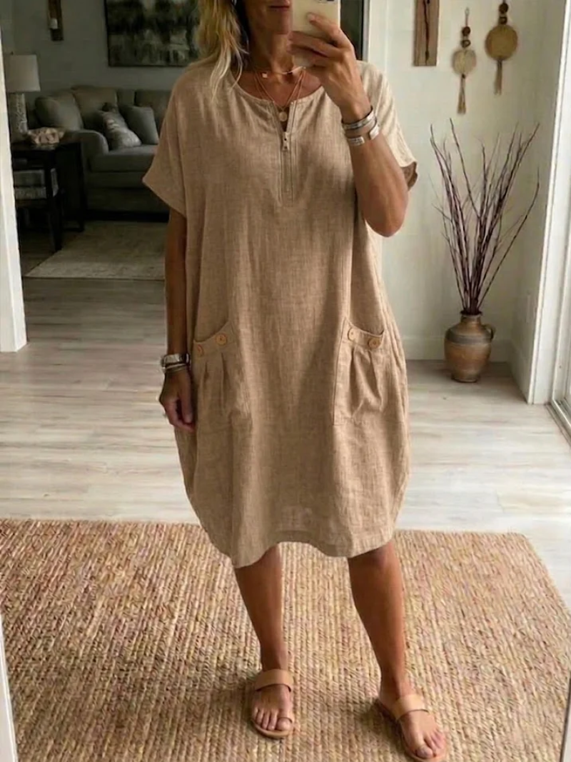 Tessa – Jurk met ritssluiting