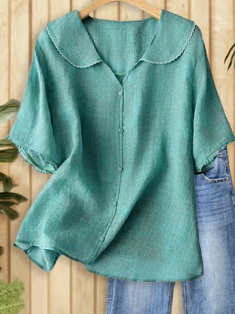 Eva – Blouse met knoopsluiting