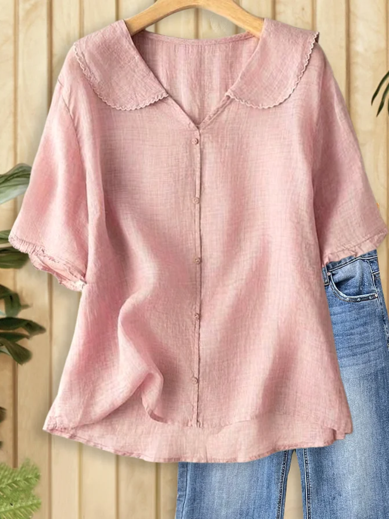 Eva – Blouse met knoopsluiting