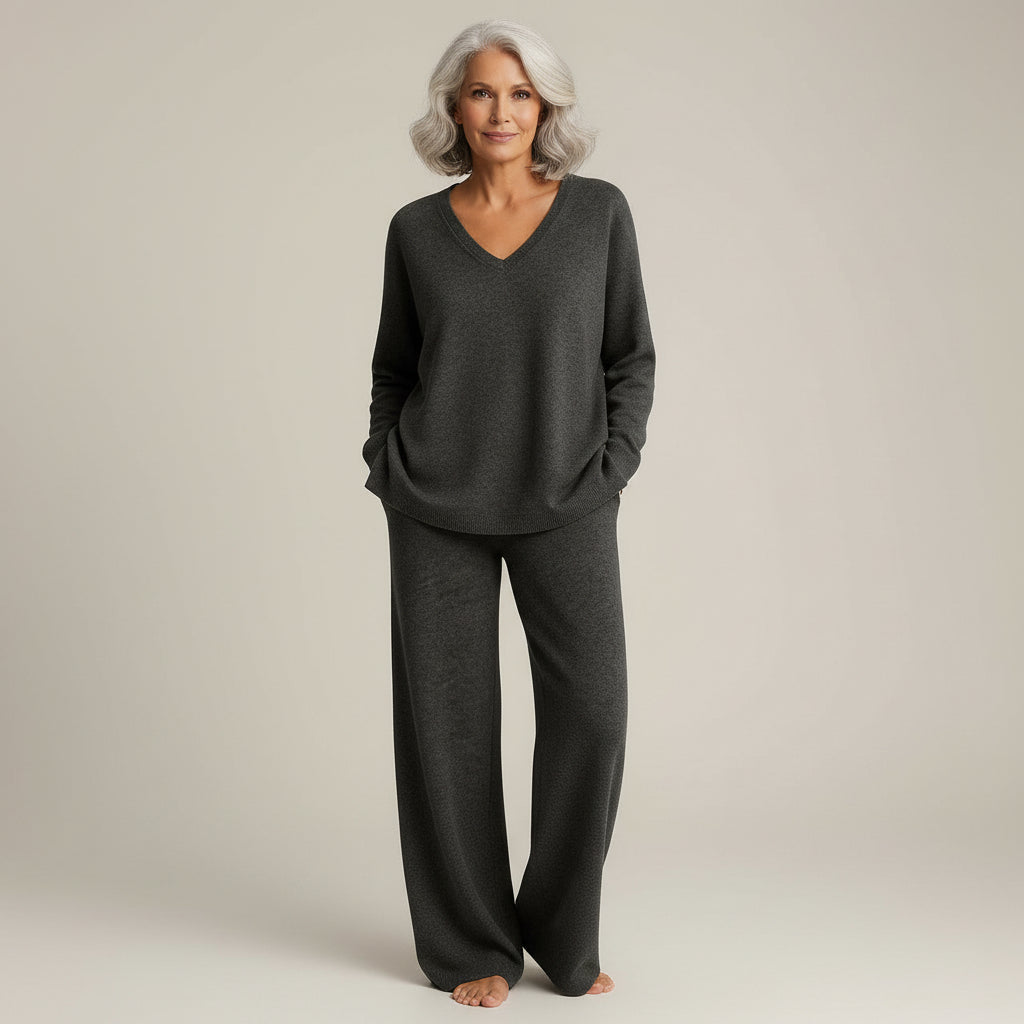 Johanna – Tweedelige set met V-hals