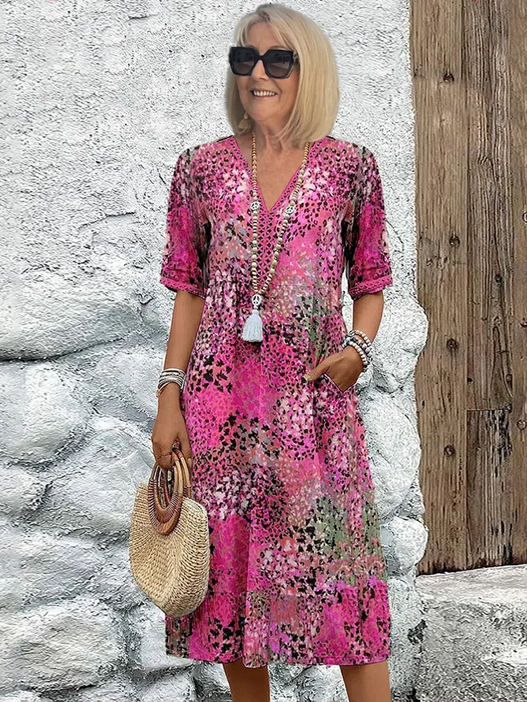 Eva – Jurk met V-hals