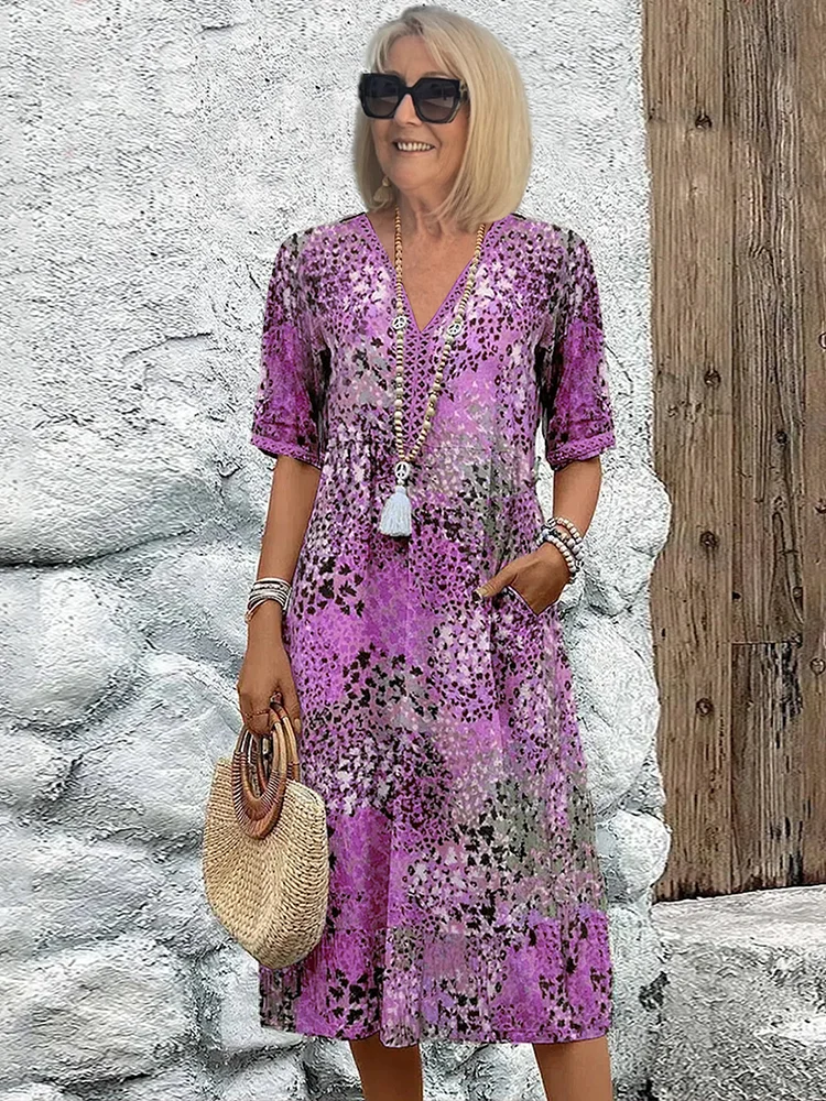 Eva – Jurk met V-hals