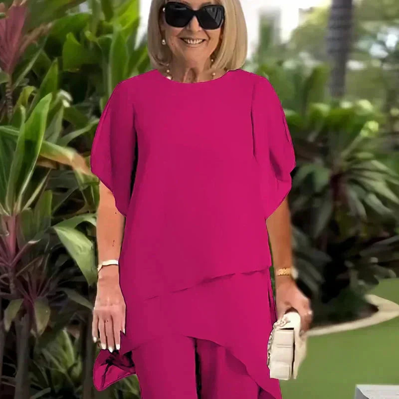 Linde – Set met top en bijpassende broek
