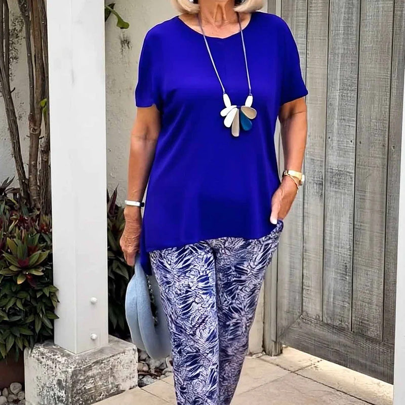 Maria – Tweedelige set met print