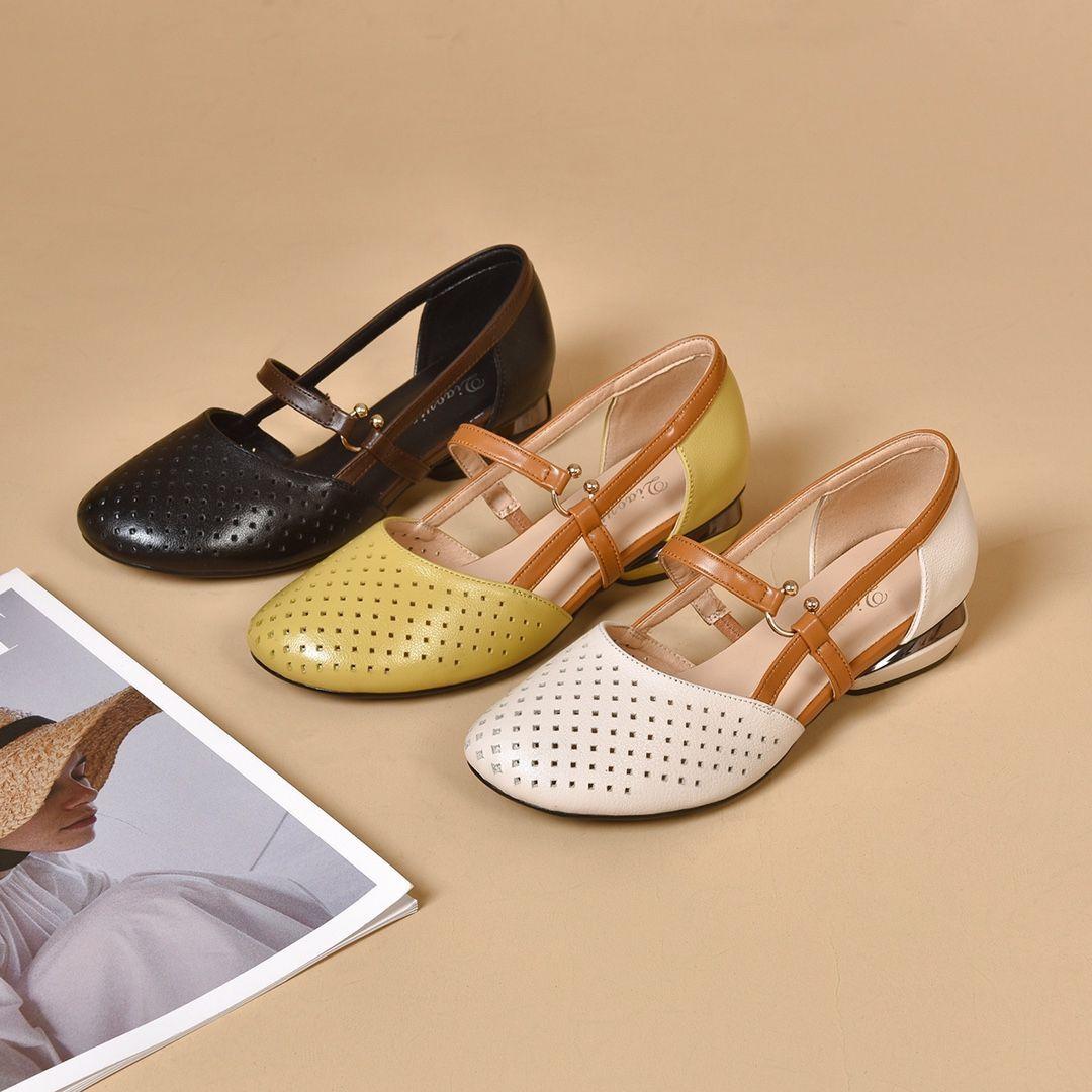Lovana - Sandalen met lage hak