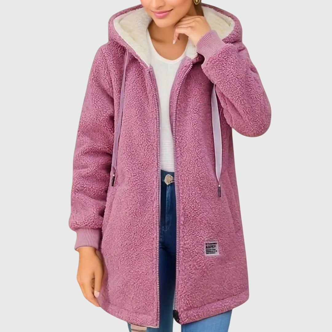 Aurelia – Comfortabele jas met capuchon