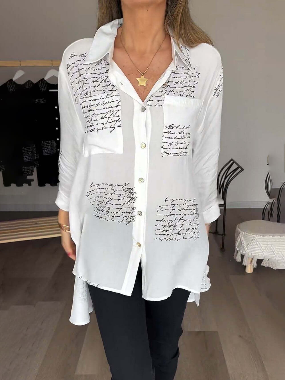 Lyana™ - Overhemd voor casual en trendy stijl