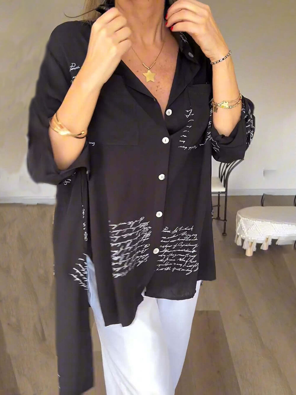 Lyana™ - Overhemd voor casual en trendy stijl