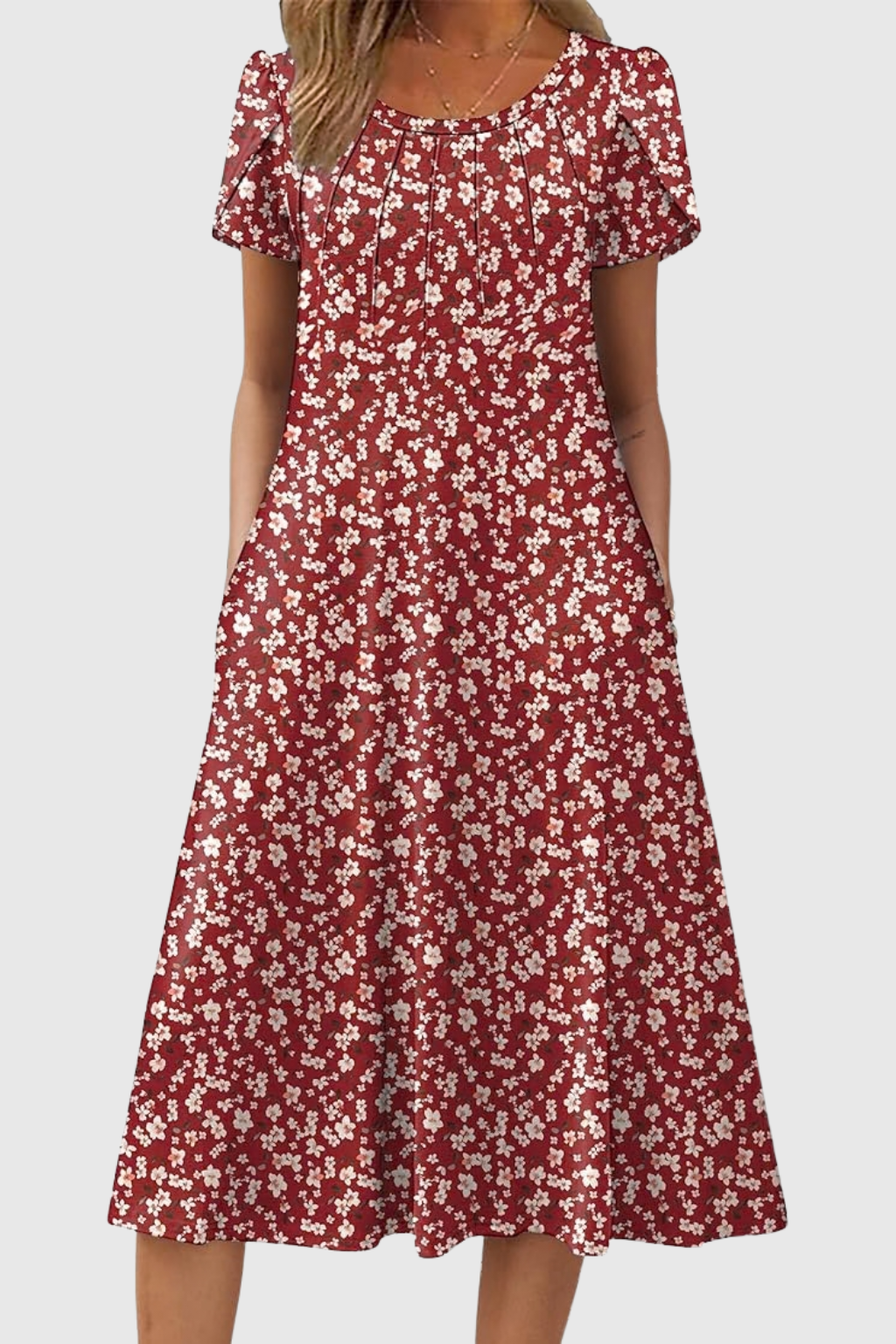 Lotte – Jurk met ronde hals