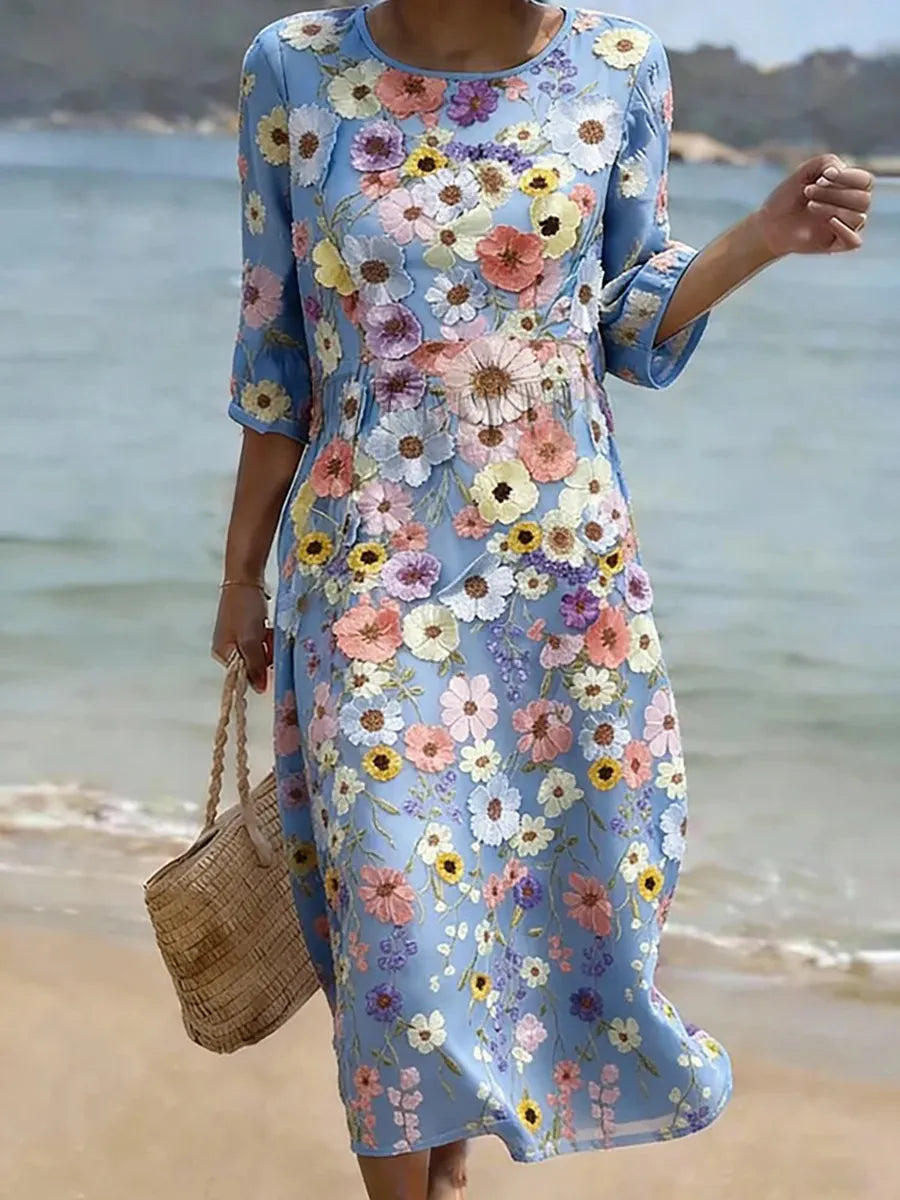 Brooke - Elegante Bloemenjurk