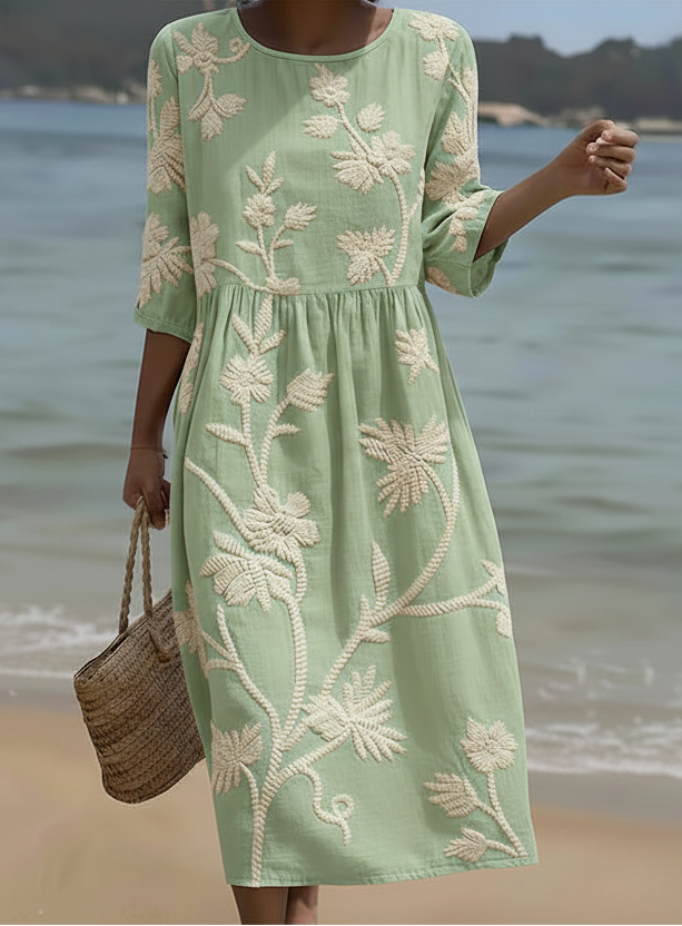 Paige - Elegante Bloemenjurk