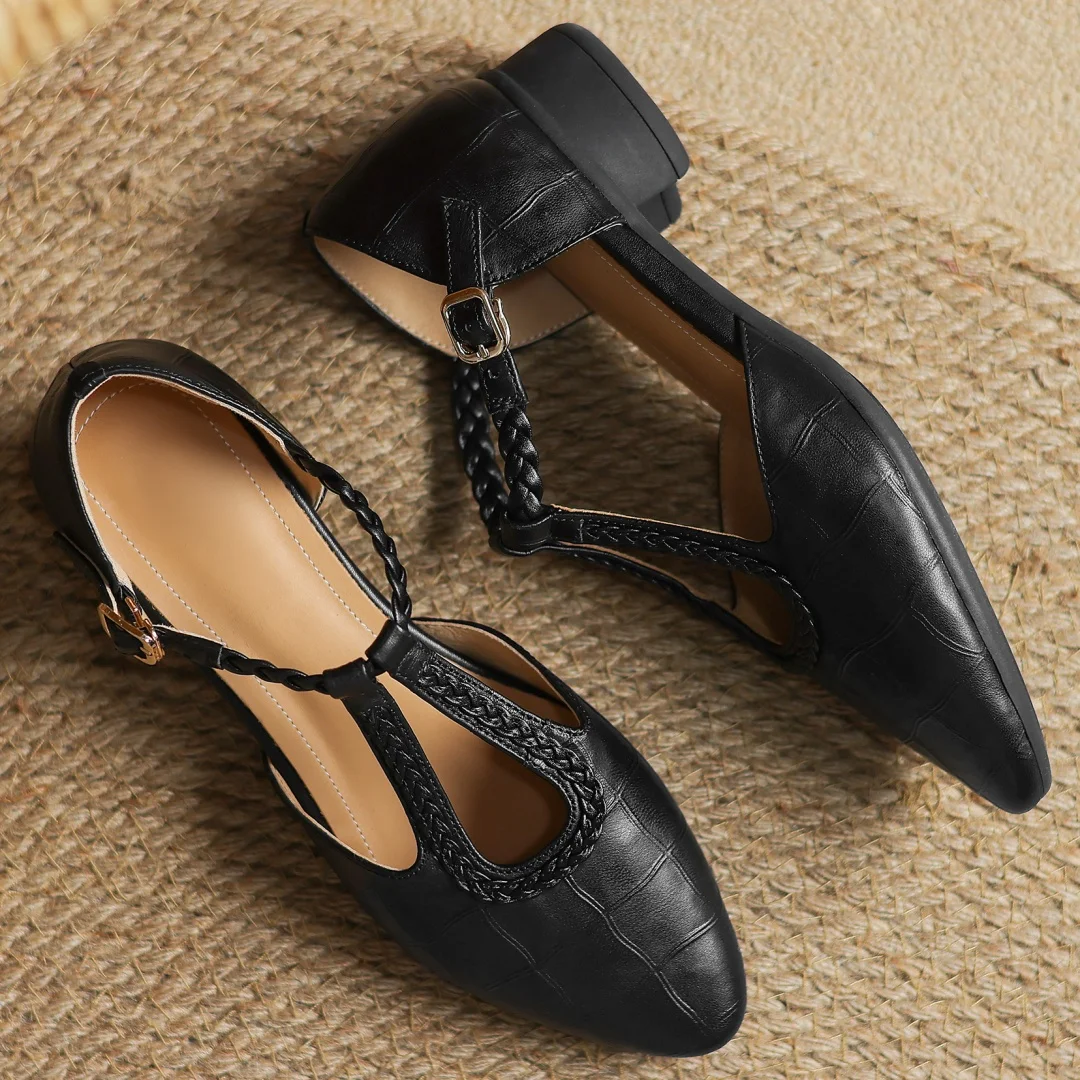 Kepa Leren Mary Janes