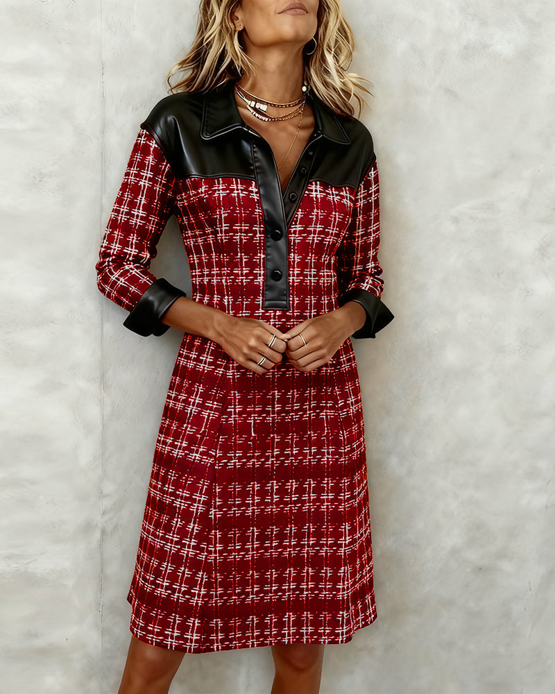 Sophie – Jurk met knoopsluiting