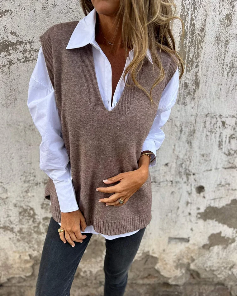 Natalie™ Gebreid Vest