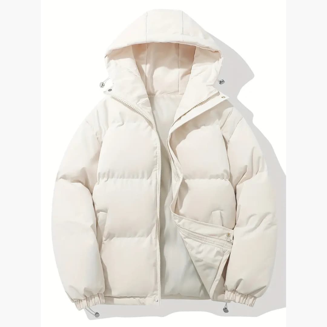 Lara | gevoerde winterjas met capuchon