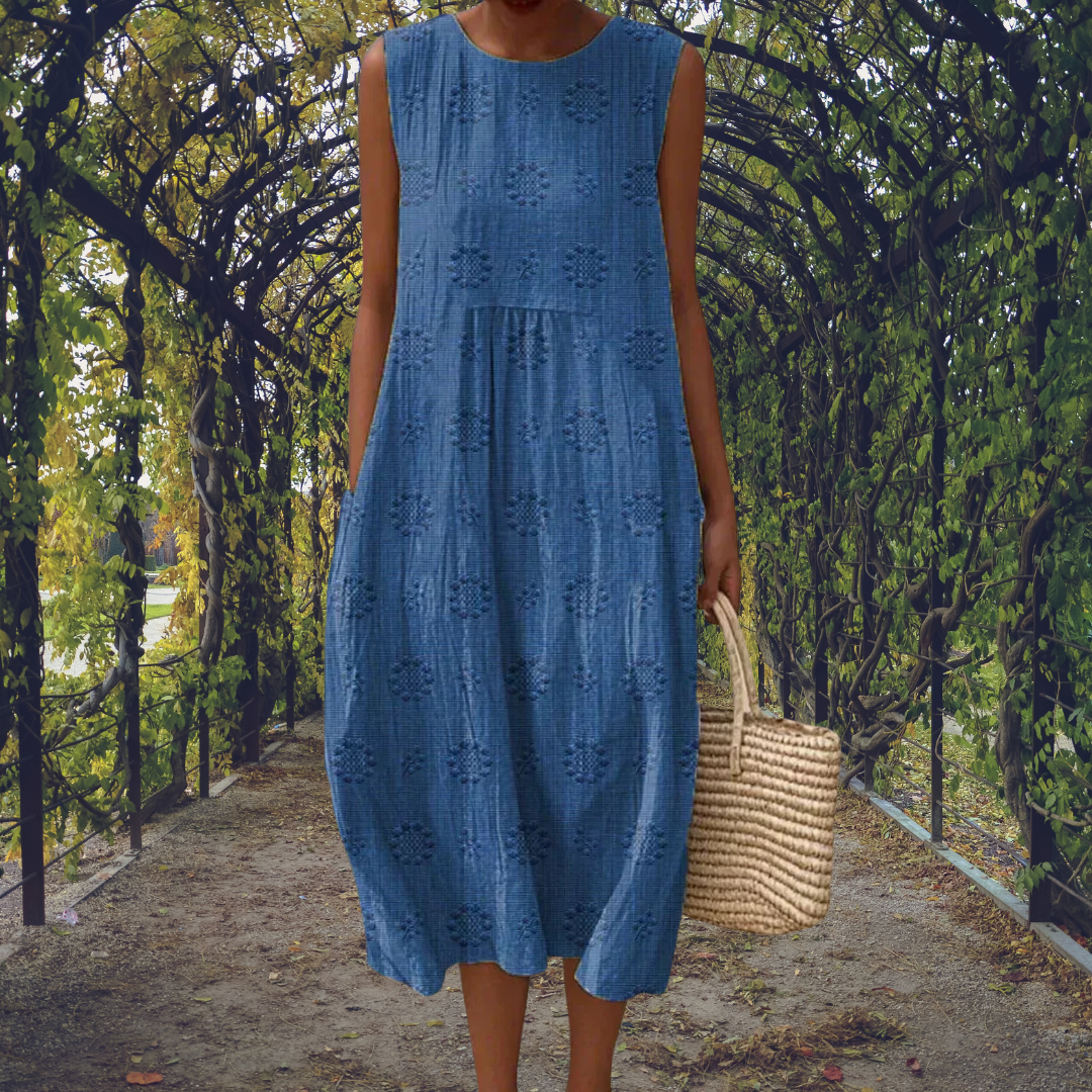 Mila – Mouwloze jurk