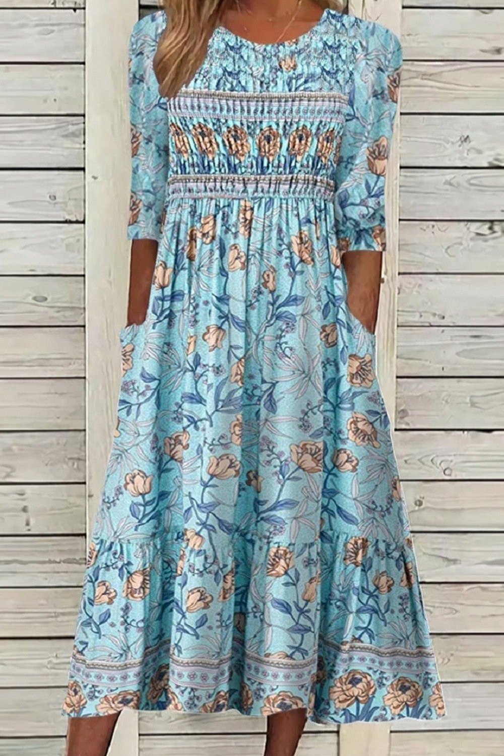 Elena – Jurk met bloemenprint