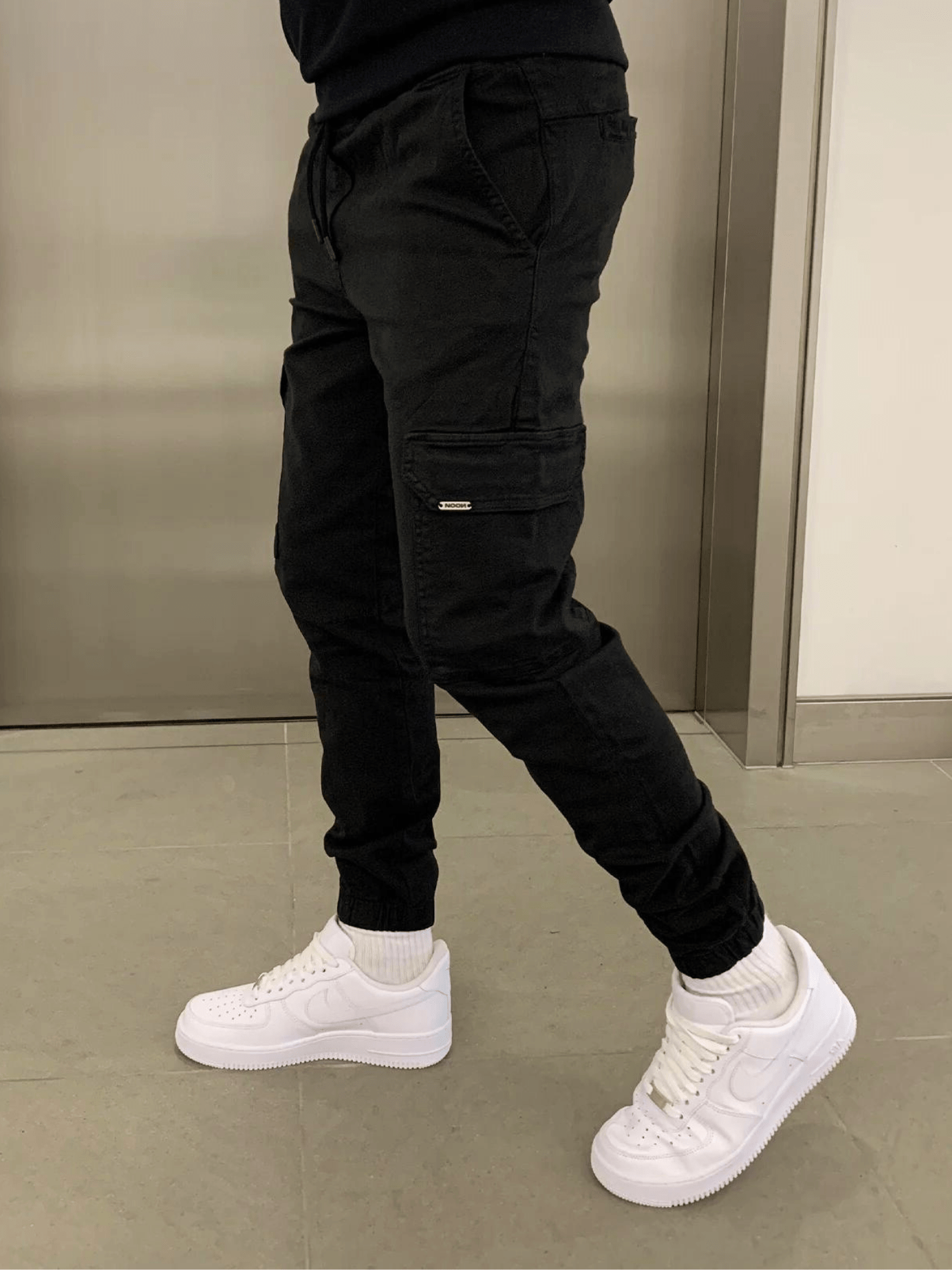 Laurent™ Stijlvolle en praktische cargo jogger