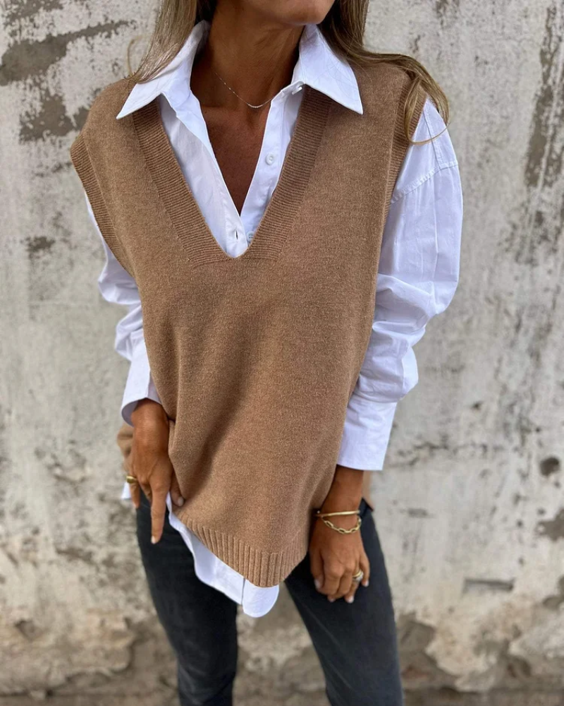 Natalie™ Gebreid Vest