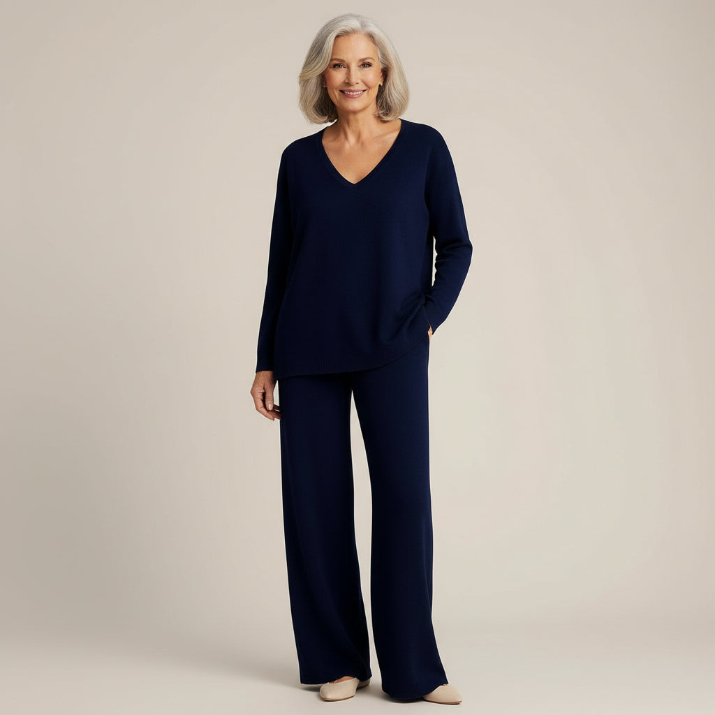 Johanna – Tweedelige set met V-hals