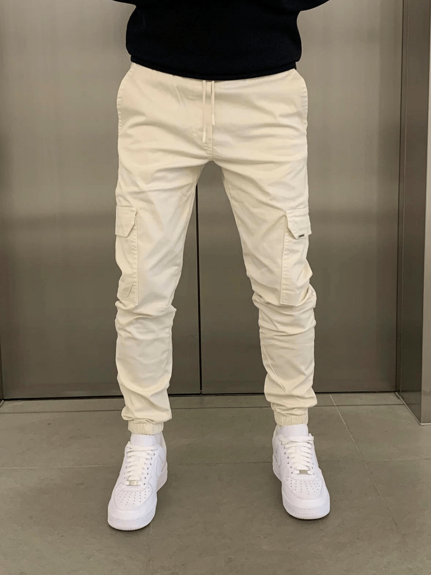 Laurent™ Stijlvolle en praktische cargo jogger