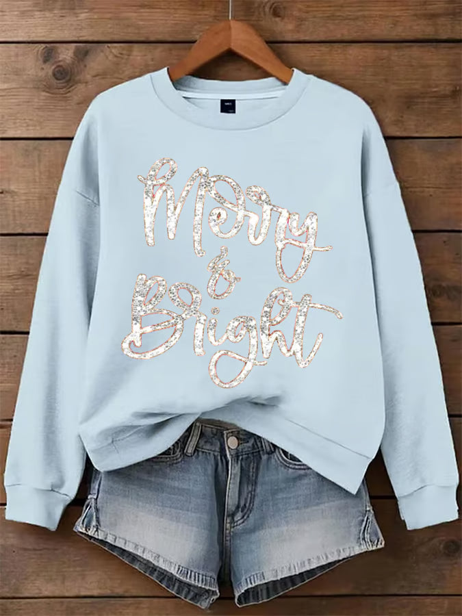 Ruby – Trui met sprankelende print