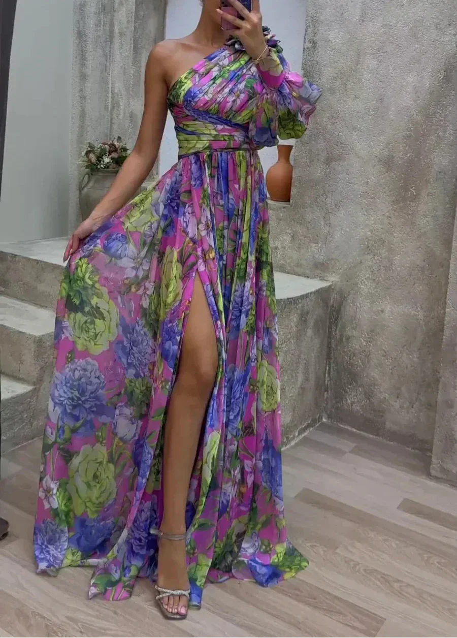 Maud™ - Elegante jurk met lange mouwen