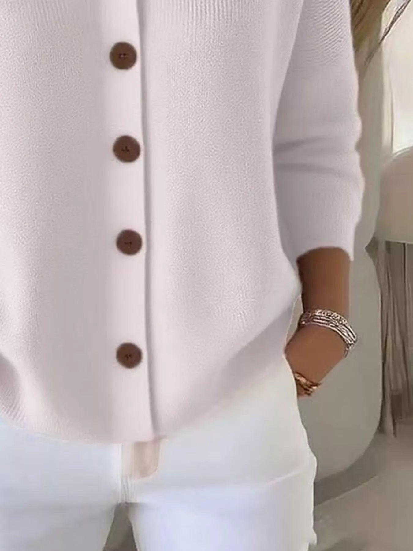 Lotte – Vest met knoopsluiting