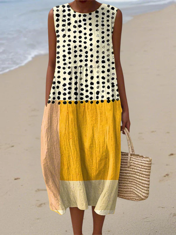Leah - Alltags-Midi-Kleed