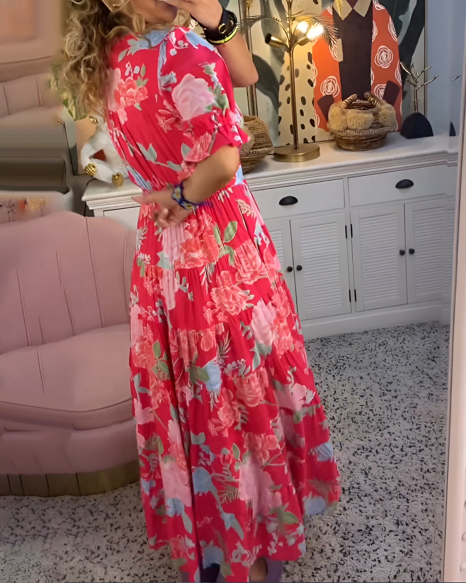 Lina – Jurk met bloemen