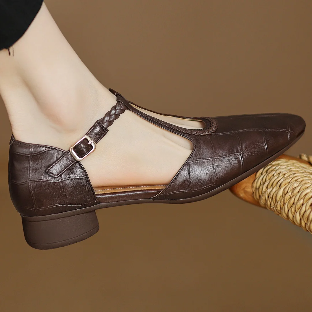 Kepa Leren Mary Janes