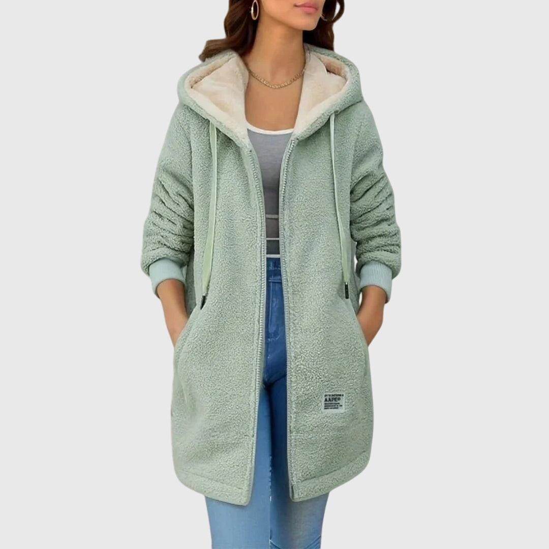 Aurelia – Comfortabele jas met capuchon
