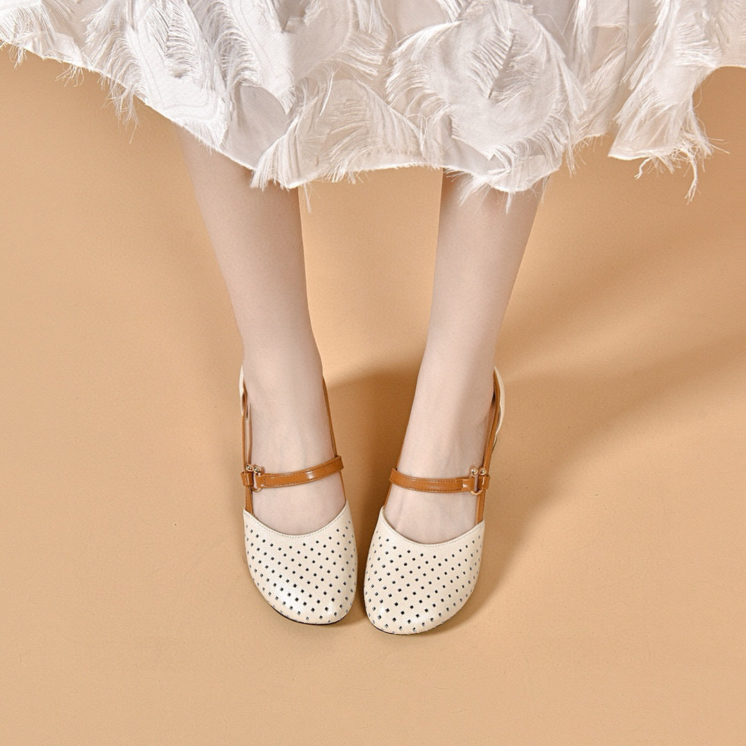 Lovana - Sandalen met lage hak