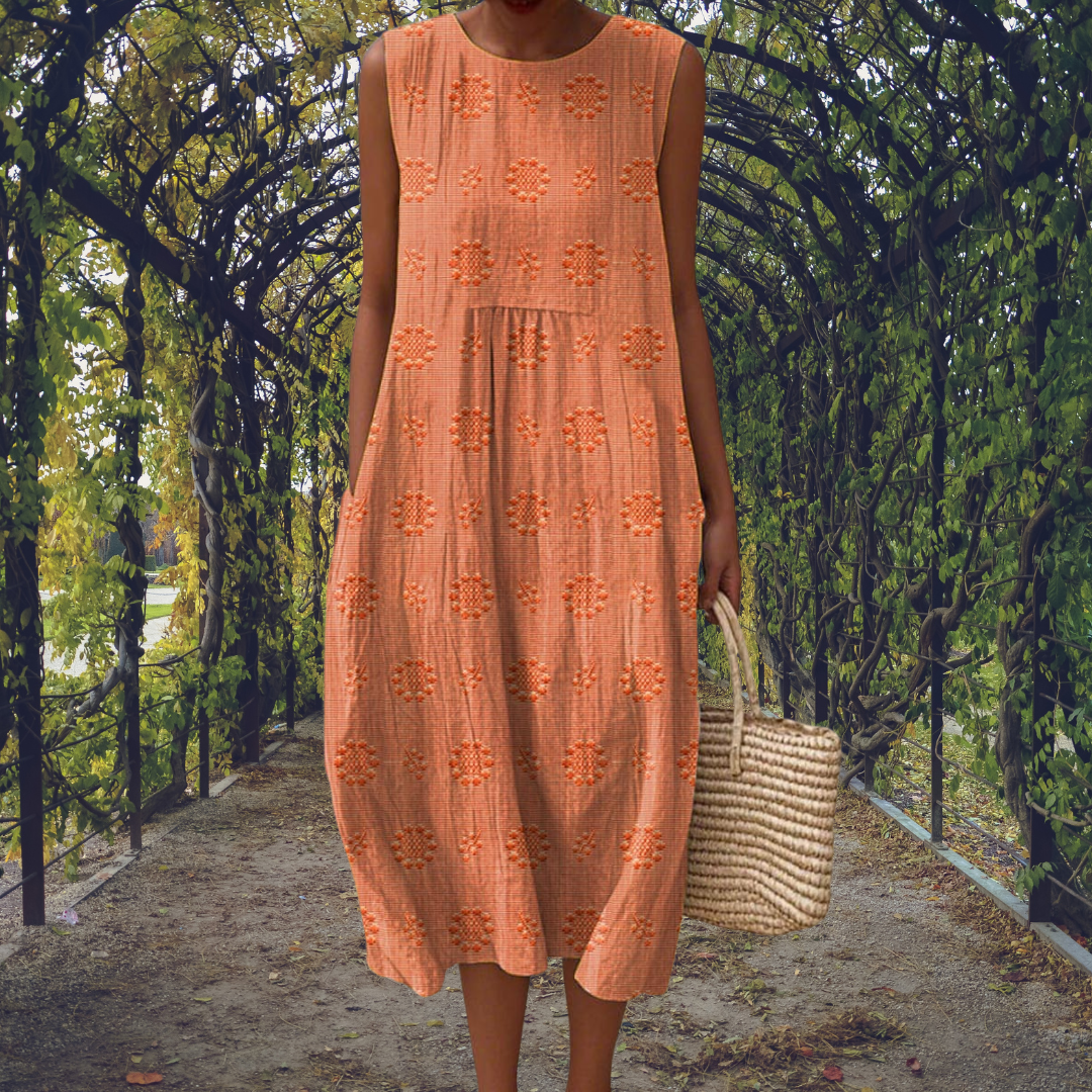 Mila – Mouwloze jurk