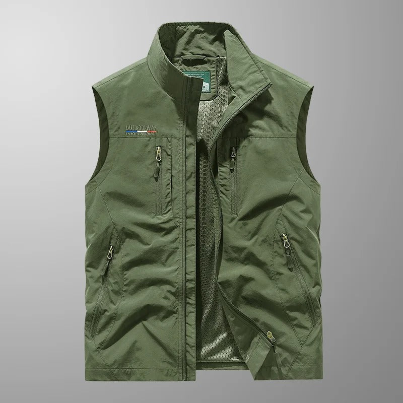 Hermann™ - Ademend cargo vest met meerdere zakken