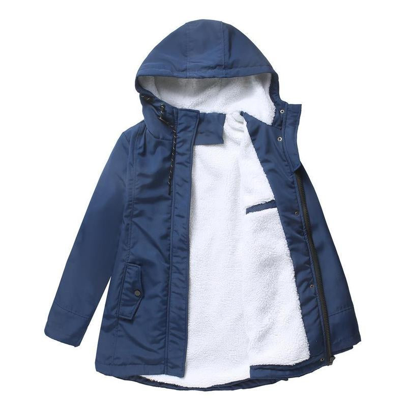 Rosalie – Gewatteerde winterjas met capuchon