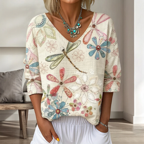 Noor – Top met V-hals