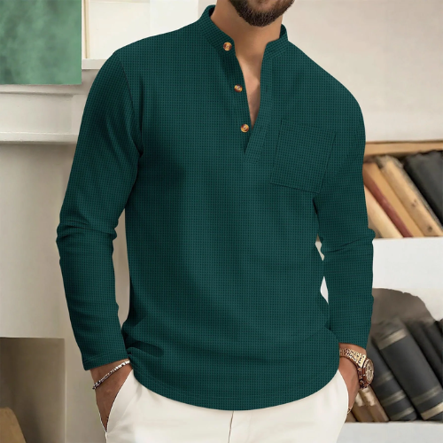 Lucas – Polo met knoopsluiting