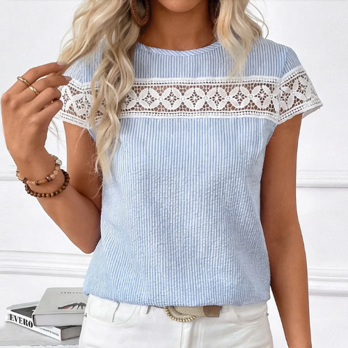 Lena – Top met korte mouwen