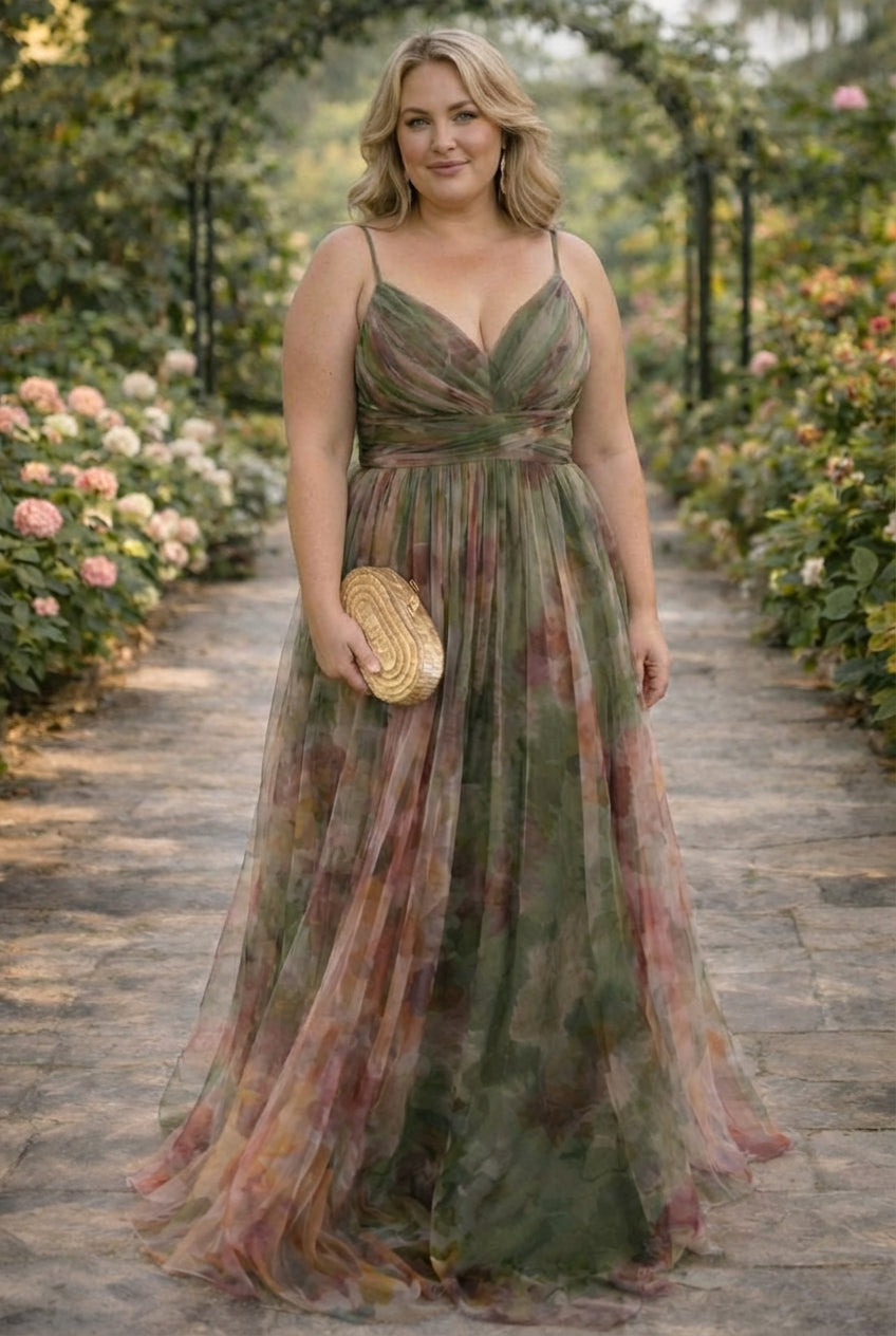Giselle | Bloemen Maxi Jurk