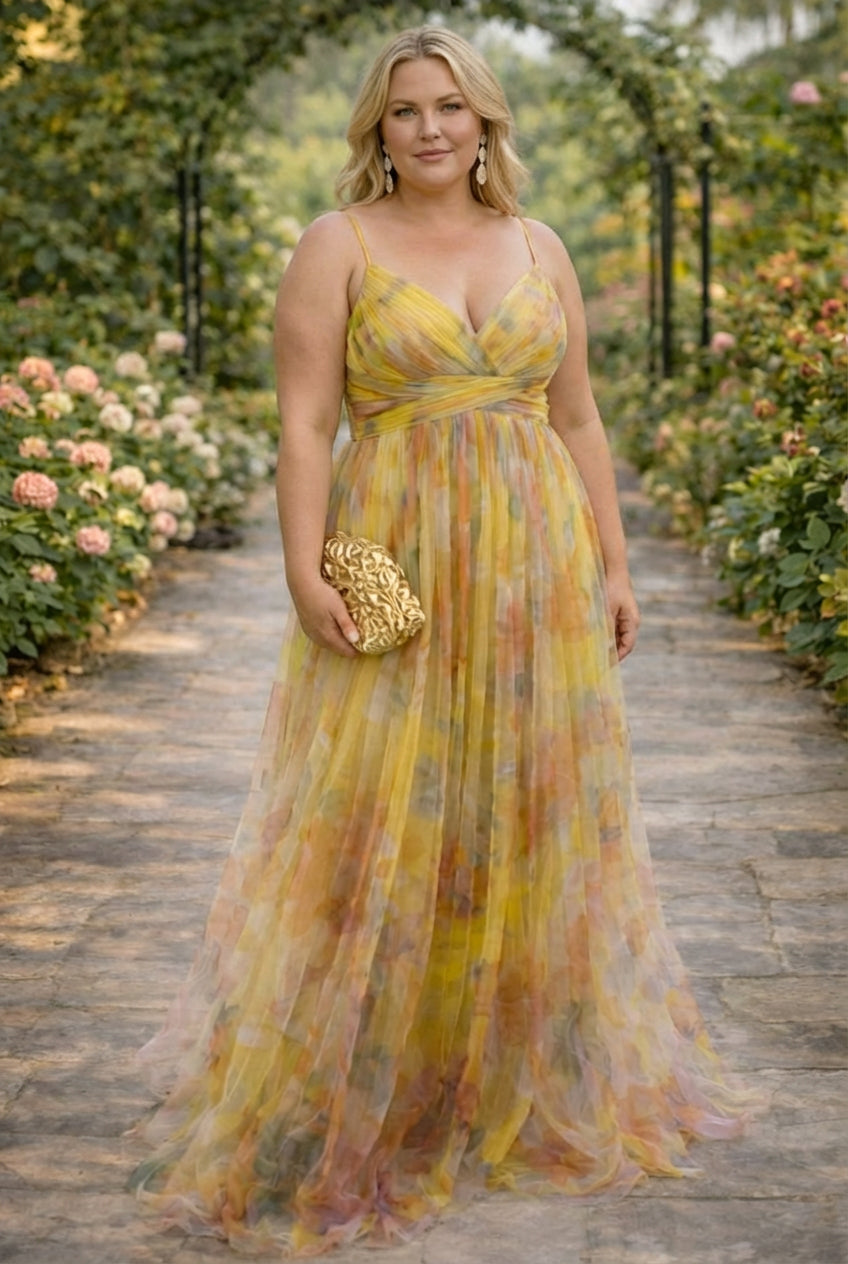 Giselle | Bloemen Maxi Jurk